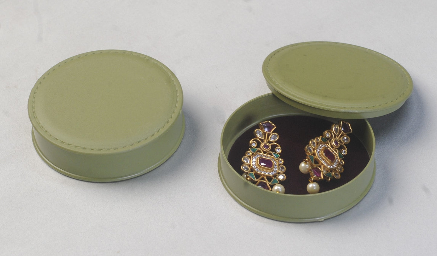 Inox - Round Boxes