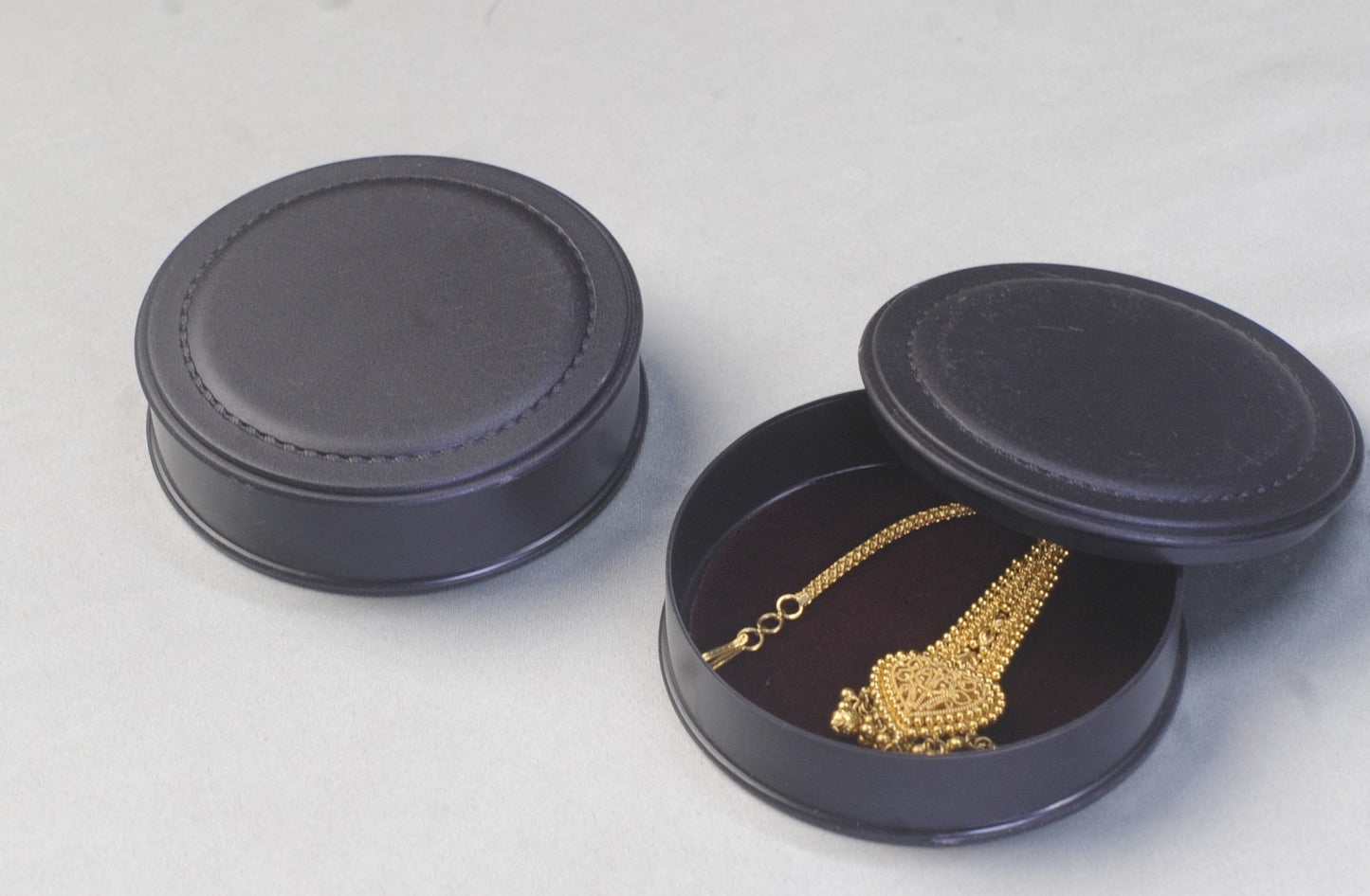 Inox - Round Boxes